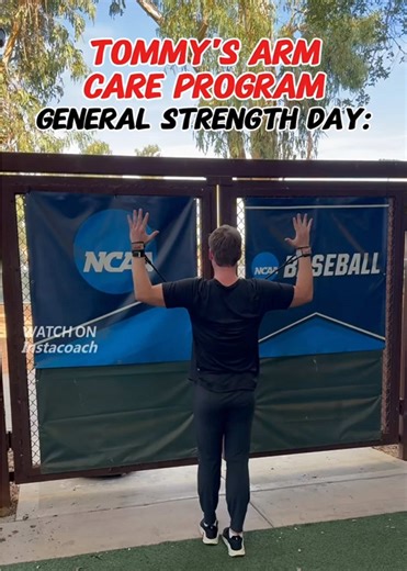 We know you had a lazy day yesterday... It's a good thing January 2nd is the real start of the new year. Now’s the time to get intentional about your game, starting with arm health - and we don't mean just throwing harder, but building the strength and stability that keeps you on the field all season. Tommy’s Arm Care Program is built for that, and this is what a General Strength Day looks like 🔥 If you’re ready to start the year the right way, check it out in the Instacoach app. #armcare #base