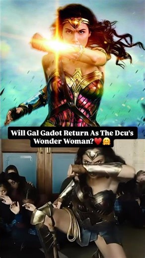 I wish Gal Gadot would return as Wonder Woman in James Gunn DCU♥️ #wonderwoman #dcextendeduniverse