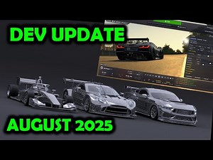 MASSIVE Update, New UI, New Cars and Track Dropping on iRacing - Development Update August 2025