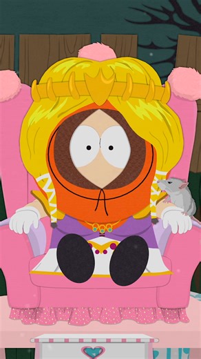 Princess Kenny prepares for winter. #SouthPark #winter | south park