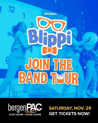 20 reactions · 3 comments | C'mon and join #Blippi to make music in your hometown in the brand new live Blippi: Join the Band Tour! Grab your drumsticks, tune up your guitar, and dance like Blippi! Get ready for a musical performance that's fun for the whole family! Get tickets now: https://www.bergenpac.org/events/detail/blippi-join-the-band-tour #bergenPAC #Blippi #familyevents #comingsoon #family #blippitour | bergenPAC (Bergen Performing Arts Center) | Facebook