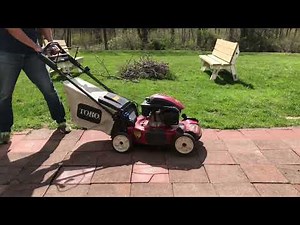 Toro Model 20373 Self Propelled Lawnmower