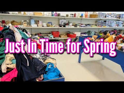 Perfect Goodwill Scores for Spring! Thrift with Me & Haul + Costway Outdoor Umbrella