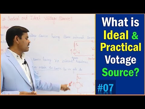 What is Ideal and Practical Voltage Source? || Practical and Ideal Voltage source in electrical -