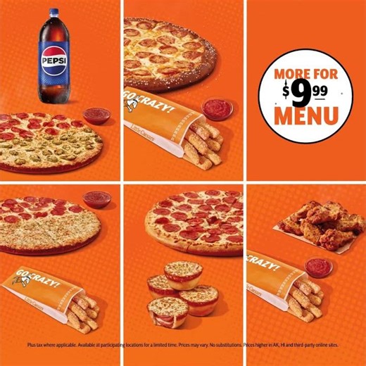 :06 More for 9.99 Menu