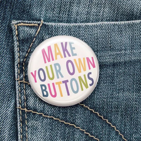 A Sunshiny Day Button Templates - Digital Button Maker Template - Crafts - Etsy