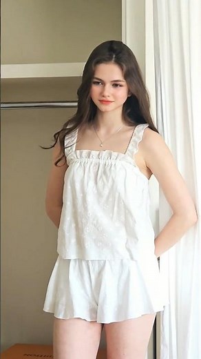OHANA ｜The Prettiest Built-In Bra Pajama Top