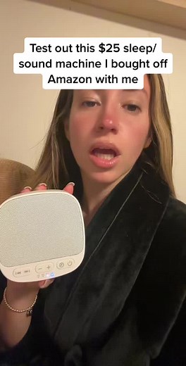 Highly concerned by what some people fall asleep to but I’m here for it #soundmachine #slwepmachine #whitenoisemachine #soundmachineforbabies #adultsleep #amazon #amazonfinds #fyp #foryou #foryoupage #unboxing #amazonunboxing
