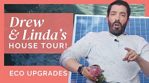 Drew Scott goes solar with an eco home transformation