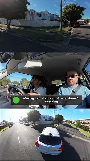 Perfect U-Turn at a T-Intersection #car #uturn #fyp #driving #learn