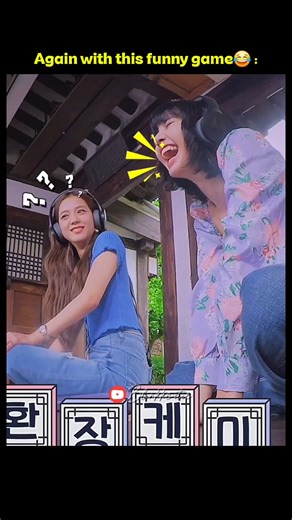 Here we go again with this word-guessing game #blackpink