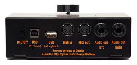 Dtronics DT-DX Puts The Power Of 8 Yamaha DX7 Synths Into A Compact Module