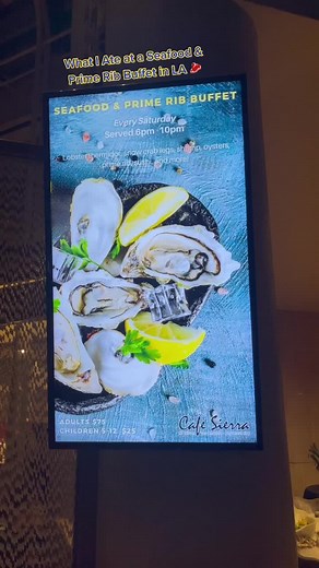 Seafood & Prime Rib Buffet Experience at Cafe Sierra, LA