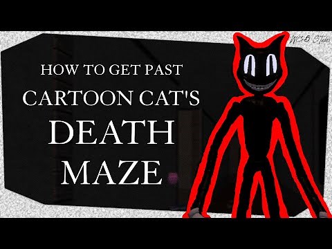 HOW to get past the CARTOON CAT DEATH MAZE Easy in Cult of the Cryptids Chapter Two |ORIGIN| Roblox