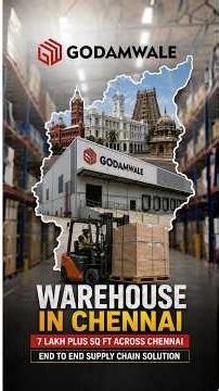 Warehouse in Chennai | 3PL Warehouses & Fulfillment Services | Godamwale #chennai #warehouse #3pl