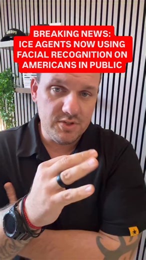 9.4K views · 135 reactions | 10/30/2025 ICE AGENTS NOW USING FACIAL RECOGNITION ON AMERICANS IN PUBLIC FOLLOW @jerrodzisser & @jerrodarizisser | Jerrod Zisser | Facebook