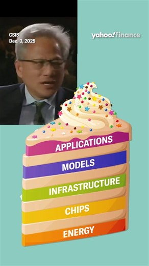 👑🦁🏅 Engr. Oluwabiyi David | Billionaire businessman $ CEO of Nvidia - Jensen Huang explains the concept of artificial intelligence (AI) five-layer cake inclusive of... | Instagram