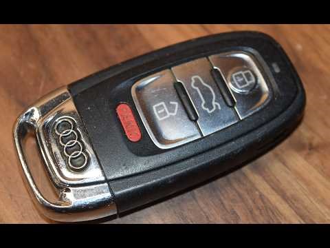2009 - 2016 Audi Key Fob Battery Replacement - EASY DIY