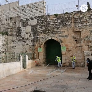 274K views · 787 reactions | Jerusalem's Old City gets a deep clean in fight against the coronavirus Live Updates: https://www.haaretz.com/israel-news/coronavirus-israeli-health-minister-netanyahu-mossad-chief-quarantine-1.8720108 | Haaretz.com | Facebook
