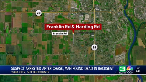 Passenger dies after domestic violence suspect crashes in Yuba City