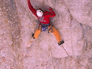climbing in dolomites