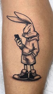 331K views · 5.8K reactions | Bugs Bunny tattoo #bugsbunny #celular #bugsbunnytattoo #tattoo #texavery #conejo #looneytunes #warner #warnerbros #animetattoo @destacar | Hernando Solarte | Facebook