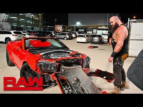 Braun Strowman wrecks his new car: Raw, March 11, 2019
