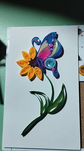 Butterfly Quilling Art Tutorial