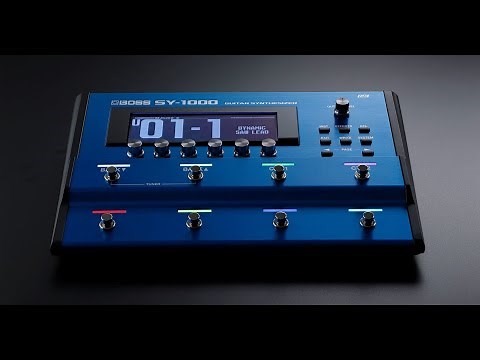 BOSS SY-1000 FIRMWARE 1.06BETA UPDATE PROCESS.