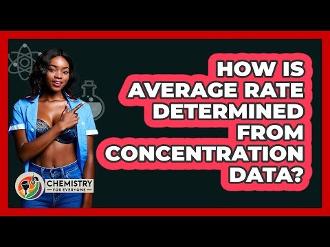 How Is Average Rate Determined From Concentration Data?
