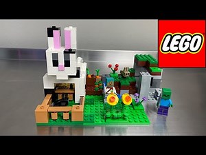 Lego Minecraft The Rabbit Ranch 21181 Speed Build