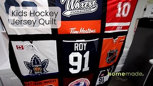 20 reactions · 3 comments | HOCKEY JERSEY QUILT: Don't know what to do with all those sports jerseys your kids have - make a memorable quilt for them and keep those memories alive! #homemade #jennifertryon #janome #janomemakes #janomehq #janomecanada #janomeamerica | Jennifer Tryon - Homemade | Facebook