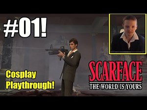 Tony Montana Survives The Mansion Shootout- Scarface The World Is Yours Part 1