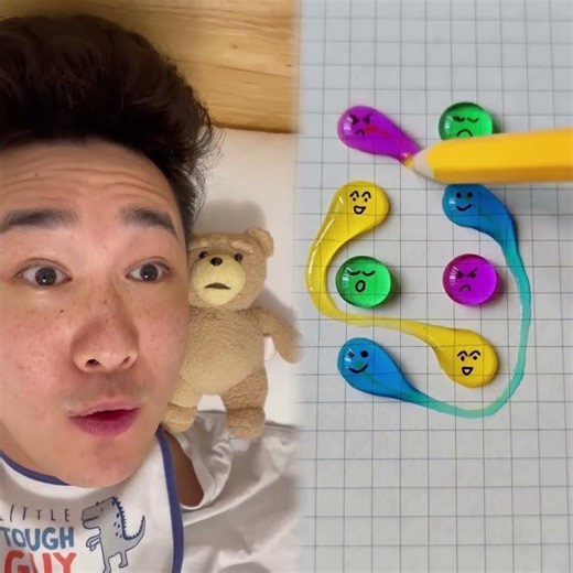 Baby shows mom the funniest picture on the internet