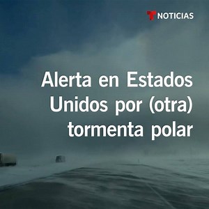 379K views · 3.6K reactions | Meteorólogos alertan sobre la tormenta polar que afectará al medio oeste y este de Estados Unidos con temperaturas que podrían llegar a 40 grados bajo cero. #NoticiasTelemundo | Noticias Telemundo | Facebook