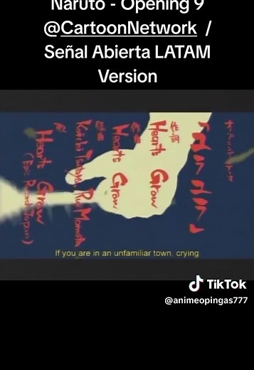 Naruto Opening 9: Yura Yura by Hearts Grow
