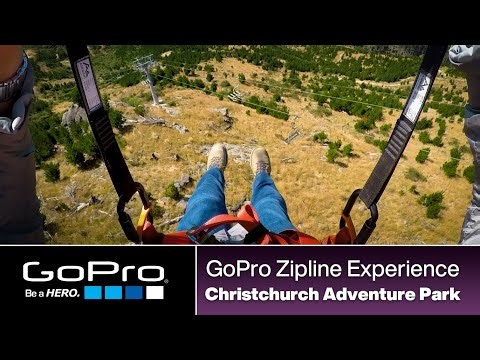Zipline Experience - Christchurch Adventure Park - Edited GoPro Footage