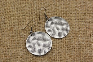 Dangle Drop Round Earrings: Handmade Boho Belly Dance Jewelry Middle Eastern Earring - Etsy