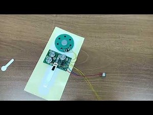 30s recordable sound module #30srecordablechip #voicerecorder #greetingcardchip