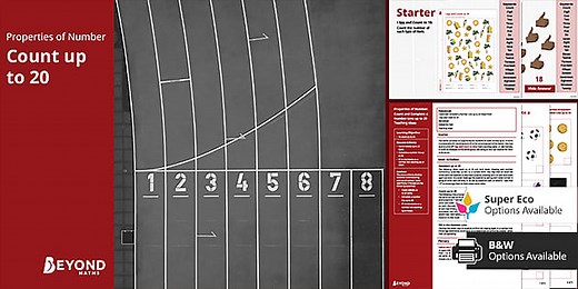 Count and Complete a Number Line Up to 20 - Intervention