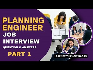 Planner Scheduler Job Interview: Top Questions & Answers! | Planning Engineer
