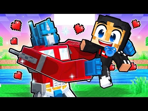 SUNT ADOPTAT De FAMILIE TRANSFORMERS in Minecraft!