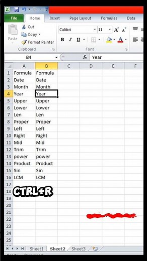 Ms excel ma data ko kaise insert kare. #excel #short #shorts