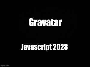Tạo Gravatar trong Javascript