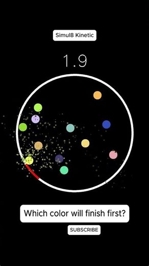Bouncing ball simulation 16#shorts
