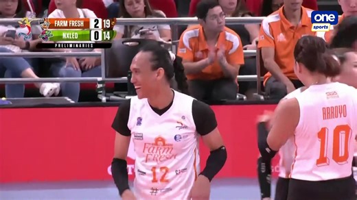 40K views · 112 reactions | FOXY FINESSE 力 Trisha Tubu’s sweet 16-point performance led the Farm Fresh Foxies to a dominant victory over the Nxled Chameleons in Pool A of the 2024 PVL Reinforced Conference! #PVL2024 #PVLonOneSports #TheHeartOfVolleyball | One Sports | Facebook