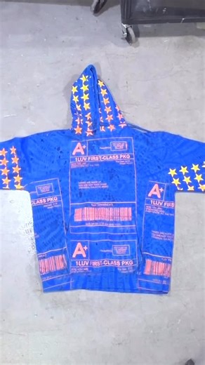 Snow Milk on Instagram: "Crochet Doily Bleach Silk Screen Printed 1 Of 1 Hoodie 🎥 @doobiedukesims"
