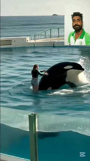 Orca Performs INCREDIBLE Flips with Trainer Jessica | Rare Aquarium Footage! #jessicaradcliffe #orca