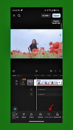 Enhance Video Quality in CapCut for Free