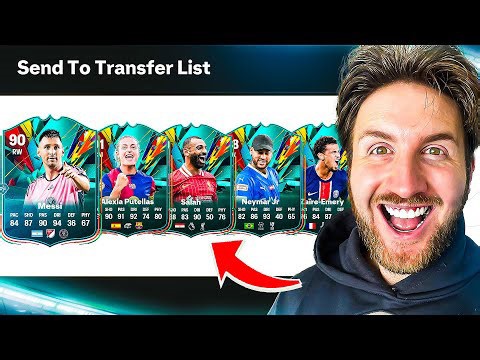 I packed 7 x Total Rush Team 2 players in a FC 25 pack opening!